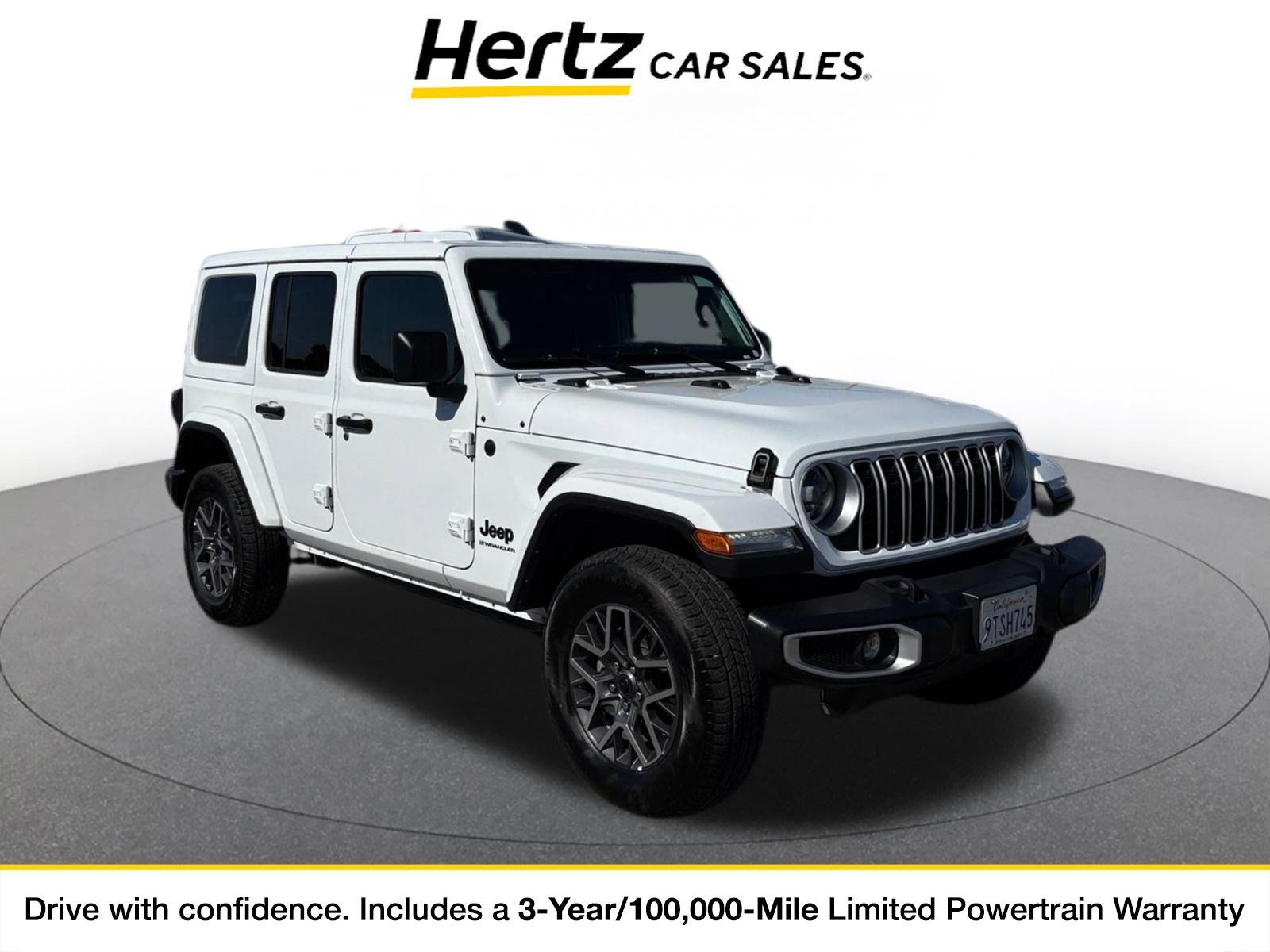 Used 2025 Jeep Wrangler Unlimited Sahara AWD/4WD image 1
