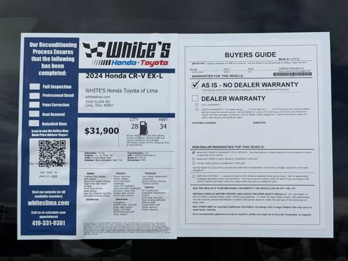 Used 2024 Honda CR-V EX-L image 35