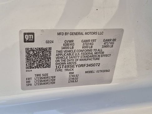 Certified 2024 GMC Sierra 3500 Pro w/ Convenience Package AWD/4WD image 26