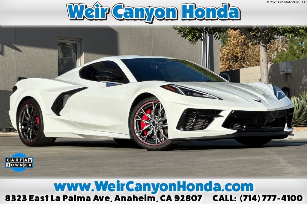 Used 2024 Chevrolet Corvette Stingray Preferred Cpe w/ Z51 Performance Package RWD image 1