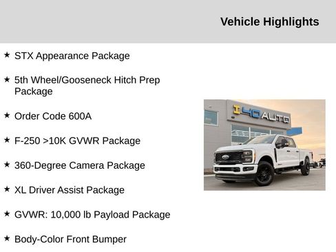 Used 2023 Ford F250 XL w/ STX Appearance Package image 2