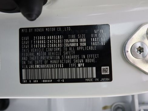 Used 2019 Honda CR-V EX-L image 35