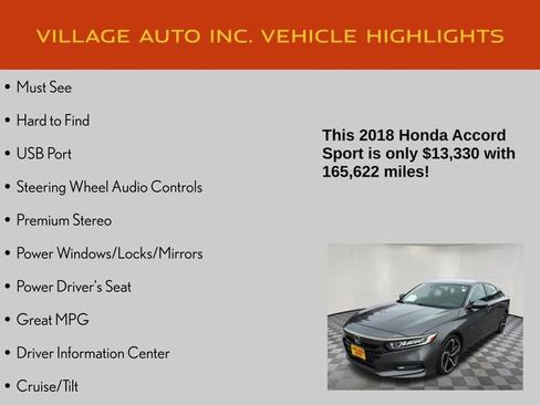 Used 2018 Honda Accord Sport image 7