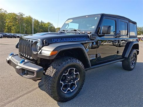 Used 2022 Jeep Wrangler Unlimited Rubicon 4xe w/ Cold Weather Group image 3