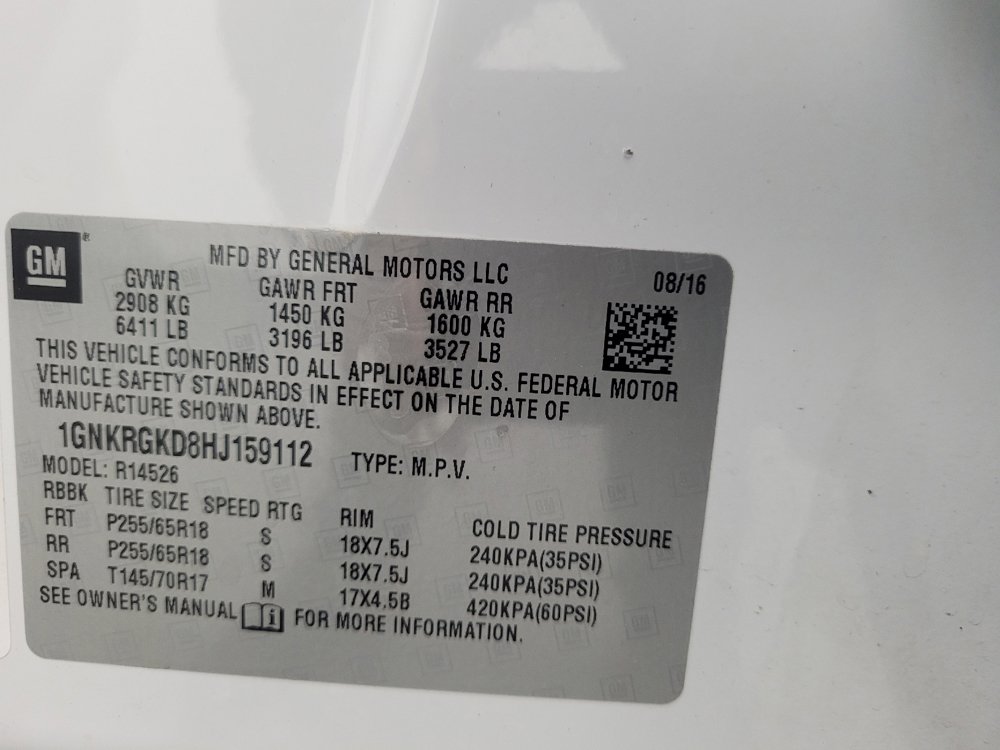 Used 2017 Chevrolet Traverse LT FWD image 33