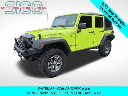 Used 2016 Jeep Wrangler Unlimited Rubicon