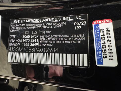 Certified 2023 Mercedes-Benz EQE 350+ 4MATIC SUV image 29