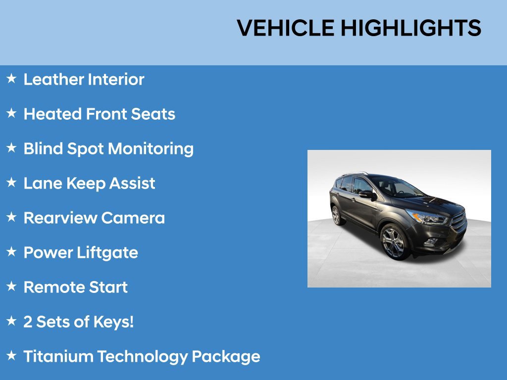 Used 2017 Ford Escape Titanium w/ Equipment Group 301A FWD image 3