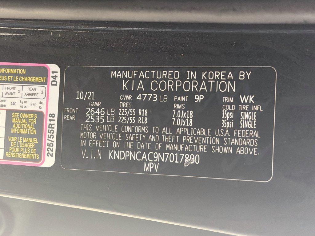 Certified 2022 Kia Sportage EX w/ EX Technology Package AWD/4WD image 33
