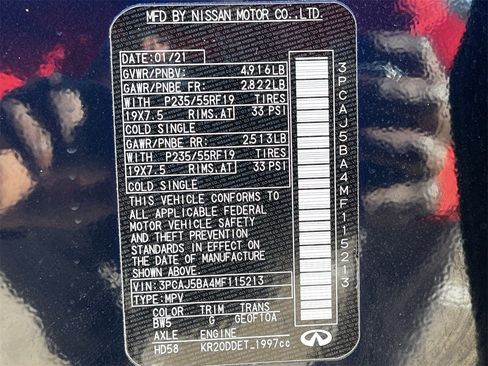 Used 2021 INFINITI QX50 Luxe image 31