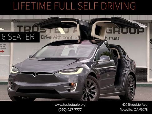 Used 2018 Tesla Model X 100D AWD/4WD image 1