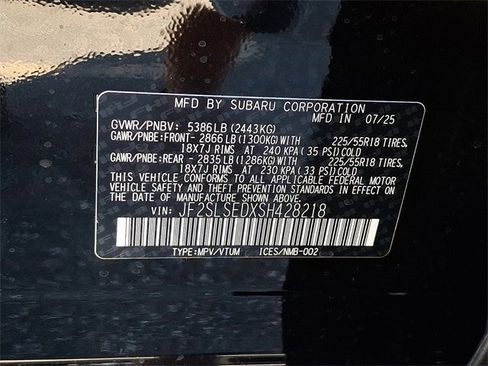 New 2025 Subaru Forester Premium image 22