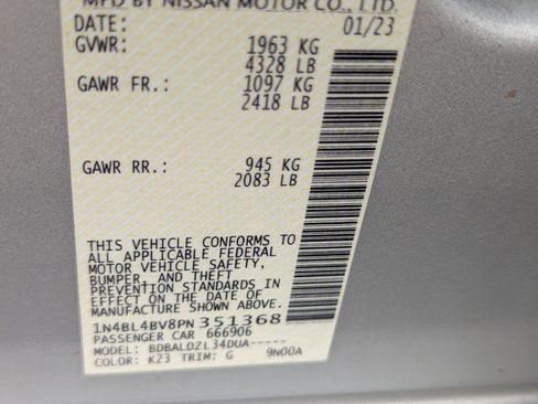 Certified 2023 Nissan Altima 2.5 S image 27