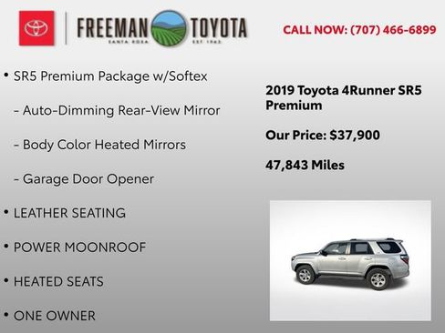 Used 2019 Toyota 4Runner SR5 Premium image 4