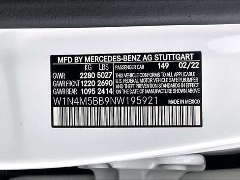 Used 2022 Mercedes-Benz GLB 35 AMG 4MATIC image 20