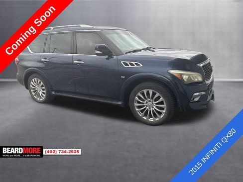 Used 2015 INFINITI QX80 Luxe w/ 22" Wheel Package image 1