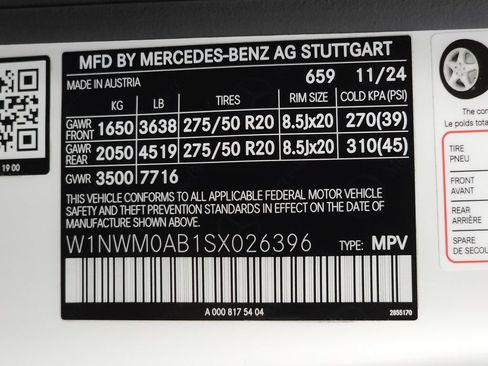 Certified 2025 Mercedes-Benz G 580 w/ EQ Technology image 38
