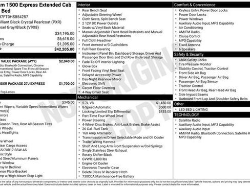 Used 2017 RAM 1500 Express w/ Express Value Package AWD/4WD image 10