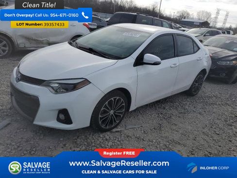 Used 2014 Toyota Corolla S FWD image 1