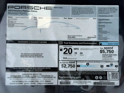 Used 2023 Porsche Panamera image 22