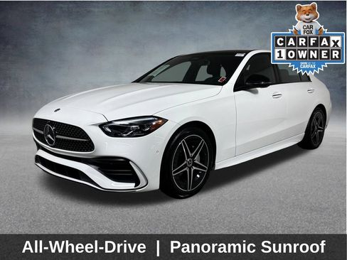 Used 2023 Mercedes-Benz C 300 4MATIC Sedan image 3