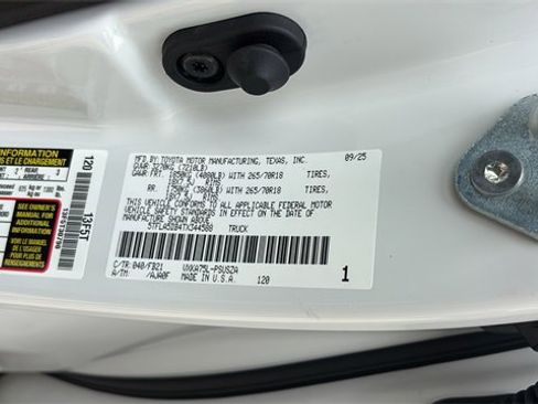 New 2026 Toyota Tundra SR5 w/ TRD Off-Road Package image 34