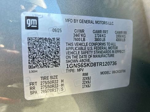 New 2026 Chevrolet Tahoe Premier w/ Sun And Tow Package image 35