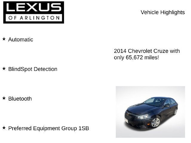 Used 2014 Chevrolet Cruze LS FWD image 7