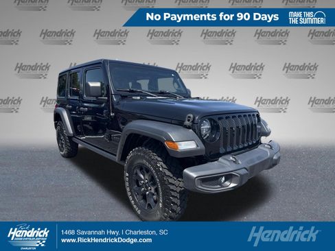 Used 2022 Jeep Wrangler Unlimited Sport AWD/4WD image 1