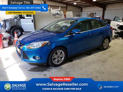 Used 2012 Ford Focus SEL FWD image 1