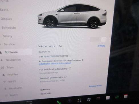 Used 2022 Tesla Model X AWD/4WD image 4