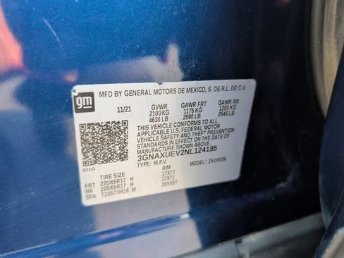 Used 2022 Chevrolet Equinox LT AWD/4WD image 34