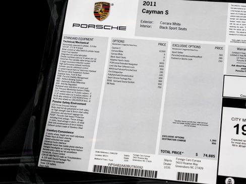 Used 2011 Porsche Cayman S image 2