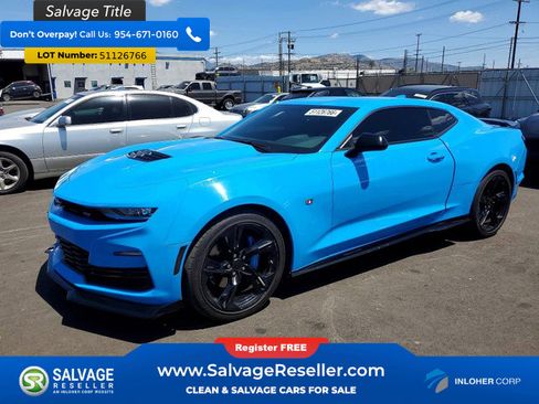 Used 2023 Chevrolet Camaro SS RWD image 1