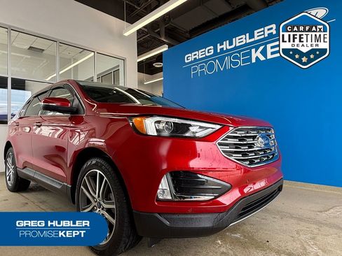 Used 2022 Ford Edge Titanium AWD/4WD image 1