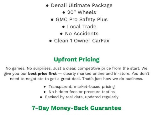 Used 2022 GMC Acadia Denali w/ Denali Ultimate Package image 2