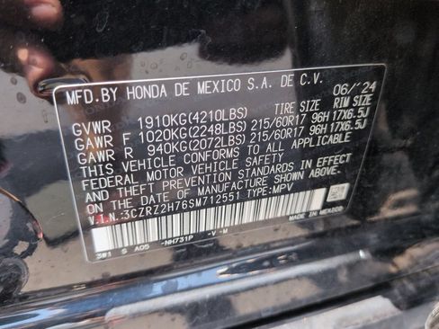 Used 2025 Honda HR-V EX-L image 34