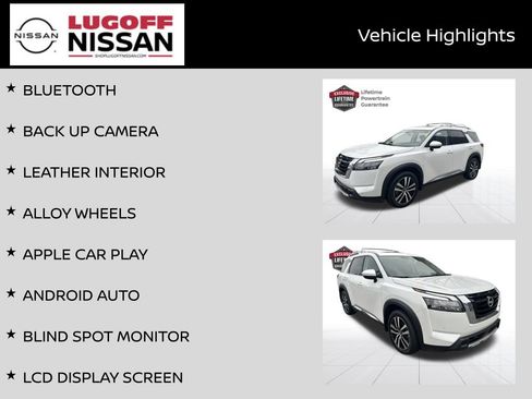 Certified 2025 Nissan Pathfinder Platinum w/ Cargo Package FWD image 3