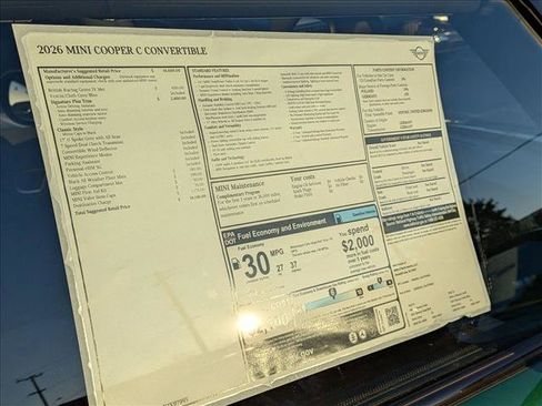 New 2026 MINI Cooper Convertible image 18