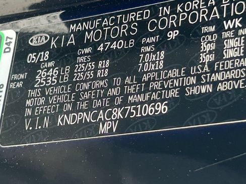 Used 2019 Kia Sportage EX w/ EX Sport Appearance Package AWD/4WD image 37