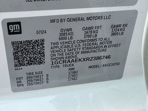 Used 2024 Chevrolet Silverado 1500 W/T w/ WT Value Package image 28