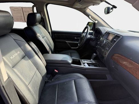Used 2015 Nissan Armada Platinum w/ 2nd Row Captain Seat Package AWD/4WD image 19