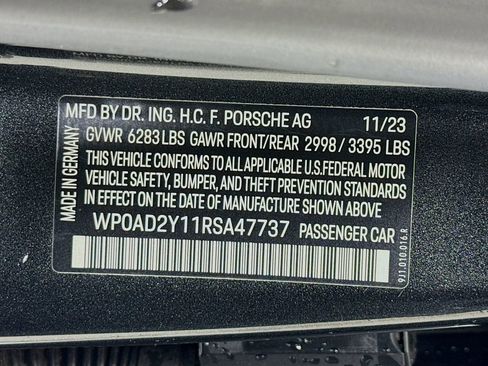 Certified 2024 Porsche Taycan GTS image 12