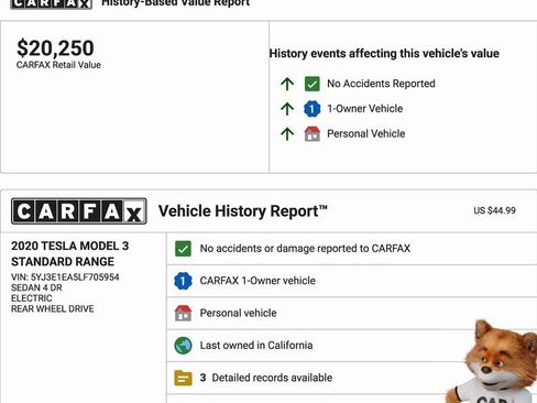Used 2020 Tesla Model 3 Standard Range image 25