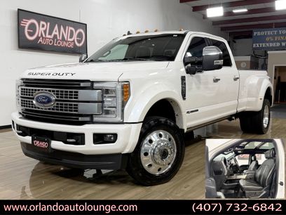 Used 2019 Ford F450 Platinum w/ Platinum Ultimate Package