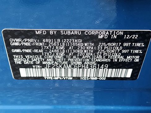 Used 2023 Subaru Forester Wilderness image 38