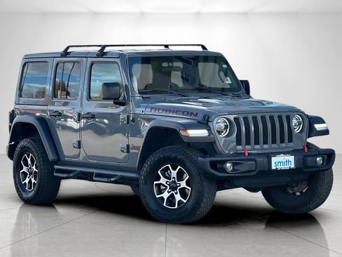 Used 2020 Jeep Wrangler Unlimited Rubicon w/ Steel Bumper Group AWD/4WD image 2