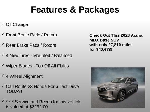 Used 2023 Acura MDX SH-AWD w/ Technology Package image 4