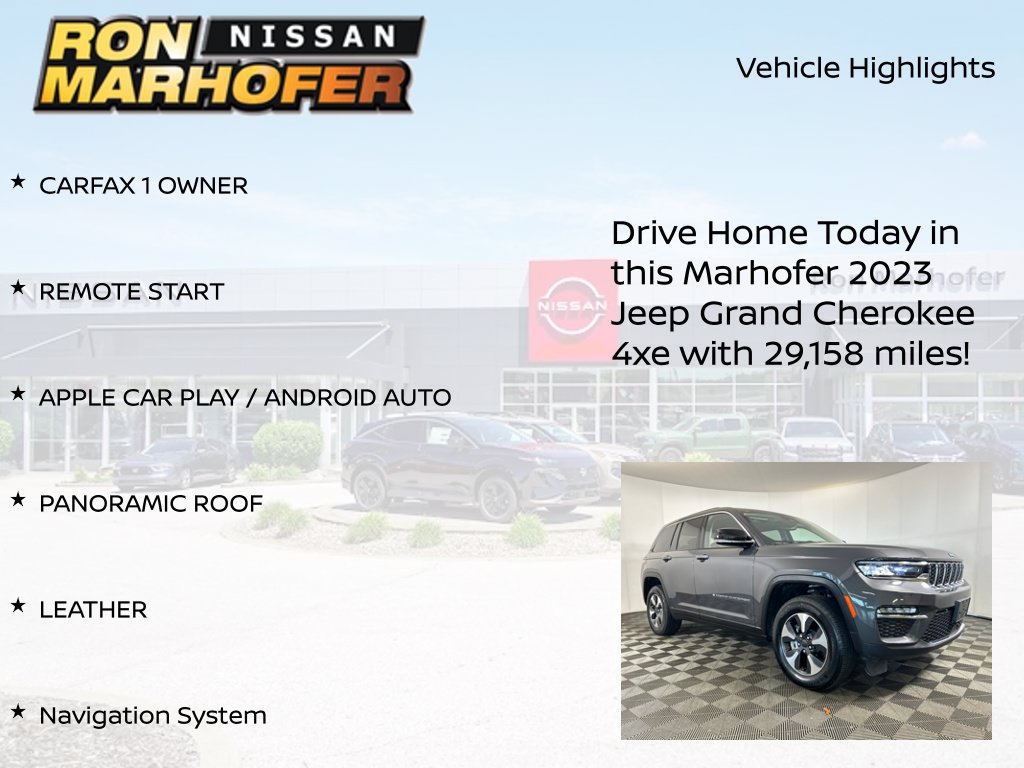 Used 2023 Jeep Grand Cherokee 4WD 4xe image 14