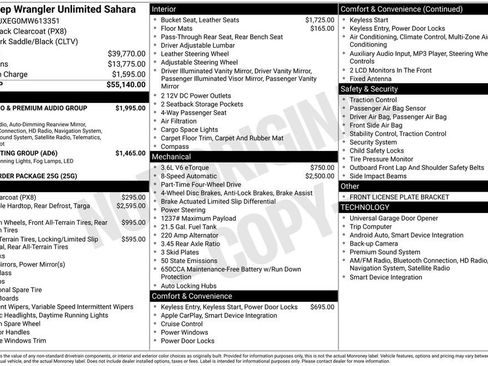 Used 2021 Jeep Wrangler Unlimited Sahara image 21